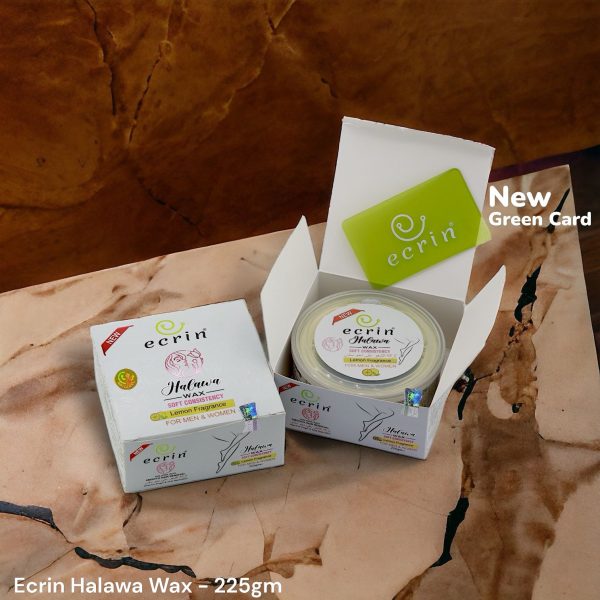 Ecrin Halawa Wax 100% Lemon & Sugar Base | Free Applicator Card